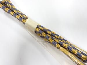 未使用品　正絹　手組帯締め